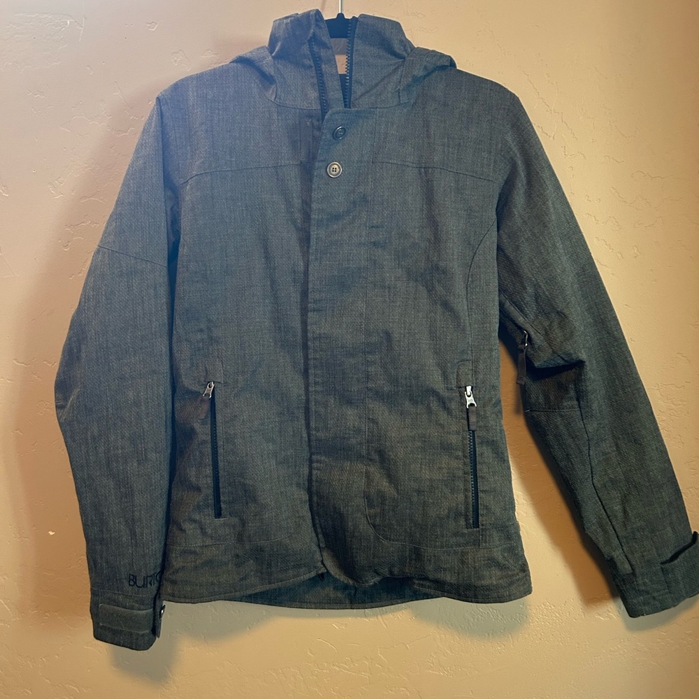 Gray Burton dry ride winter coat size s